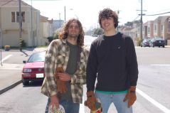 John and I on another SF excursion years ago